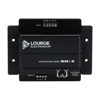 Louroe Electronics RN-2, 2 Microphone Audio Mixer